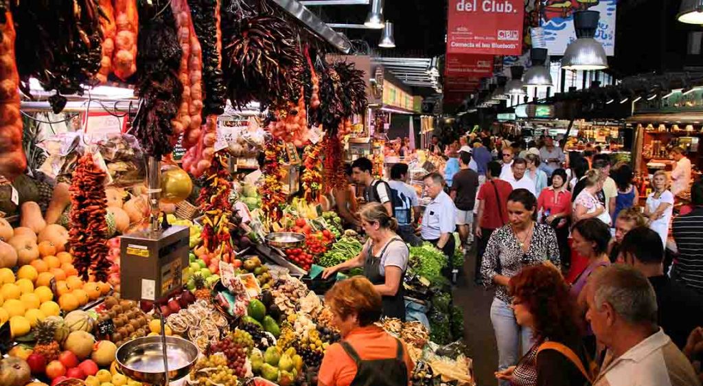 Best food markets around the world - La Boqueria - Spain