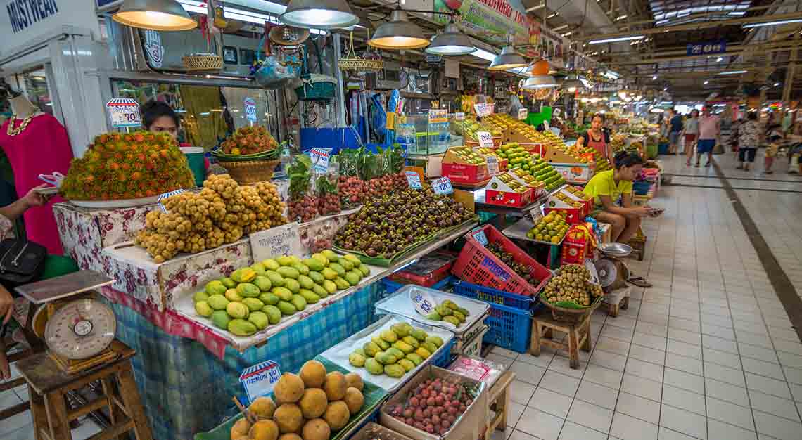 Best food markets around the world - Or Tor Kor Market - Thailand