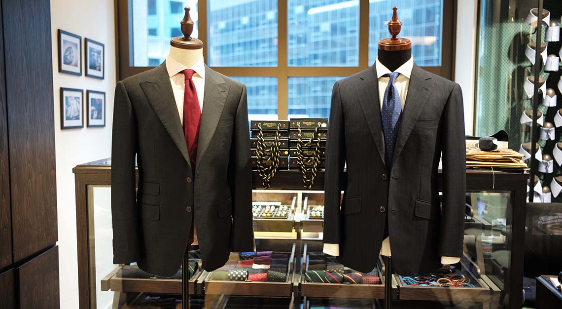 Bespoke menswear - WW Chan and Sons