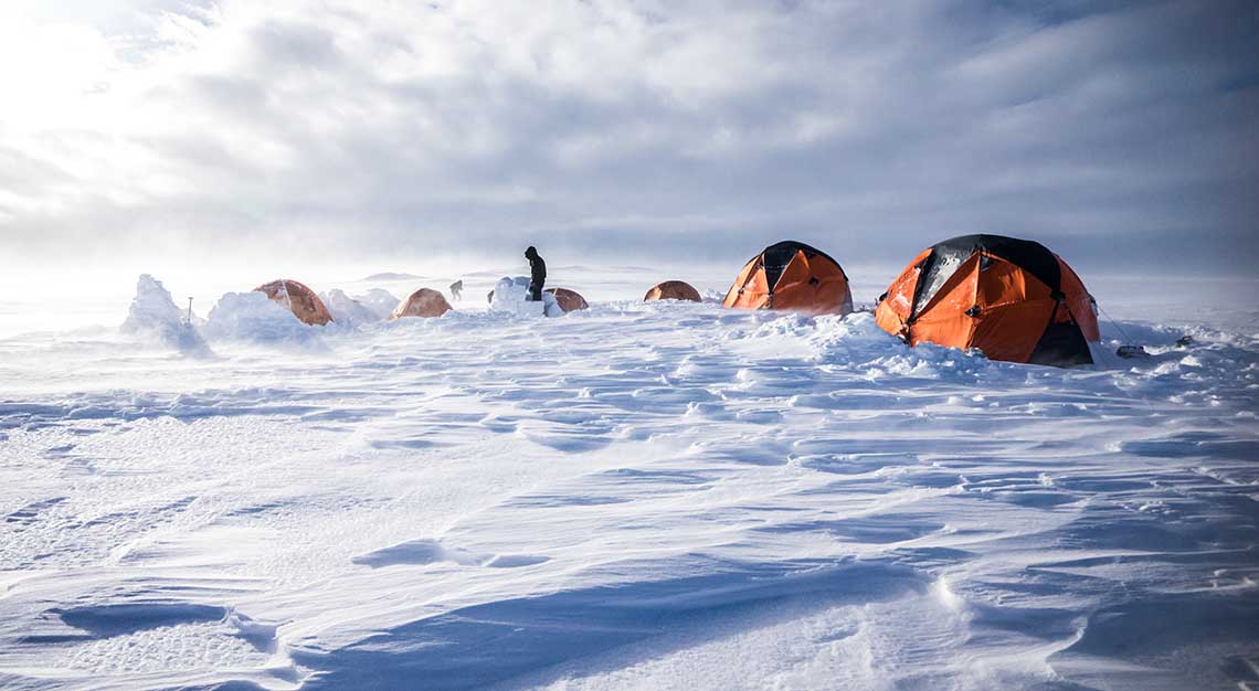 Moncler and Francesco Sauro explore Greeland's subzero glaciers