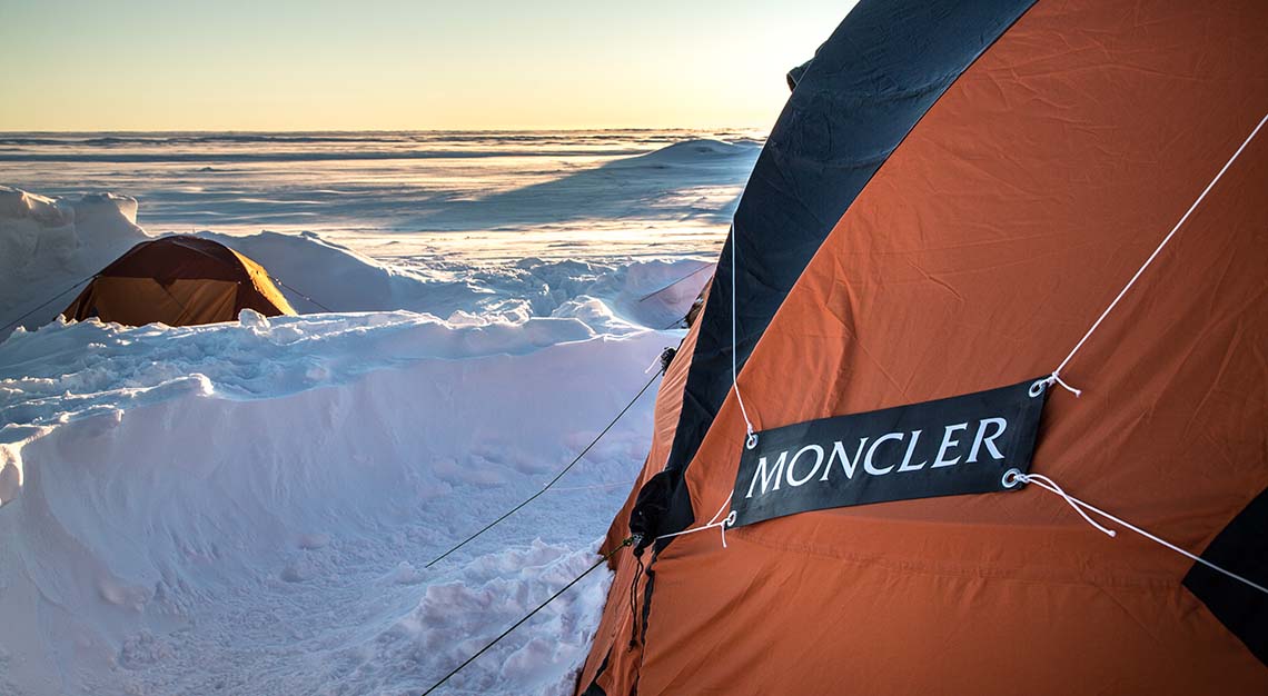 Moncler and Francesco Sauro explore Greeland's subzero glaciers