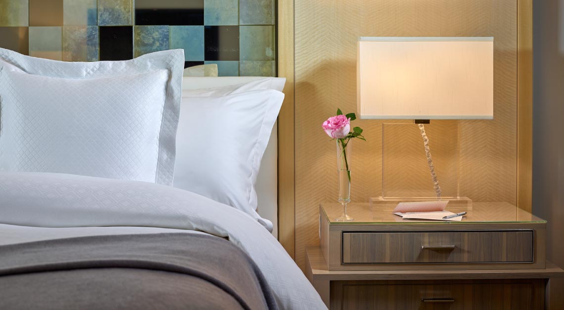 Luxury bed linens in Singapore - St. Regis Boutique