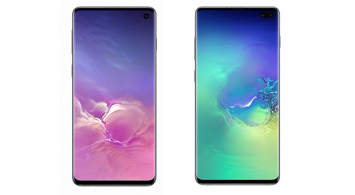 Samsung Galaxy S10 and S10+