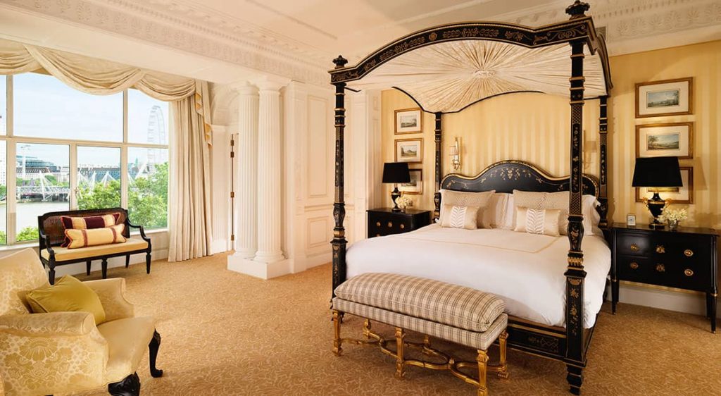 Most luxurious hotel room bed in the world - The Savoy