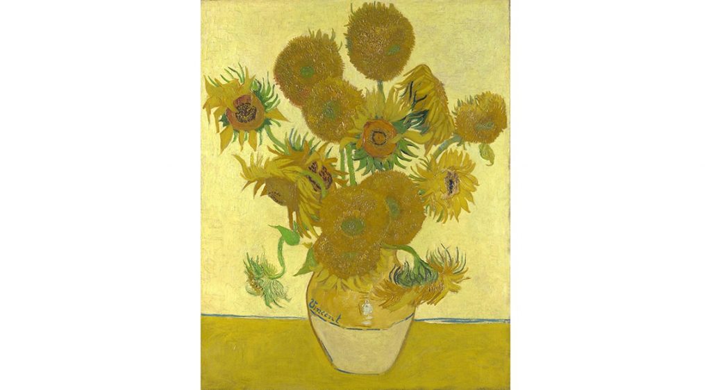 Sunflowers, Vincent Van Gogh