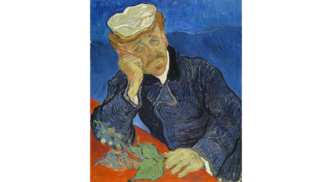Portrait of Dr Gachet - Vincent Van Gogh