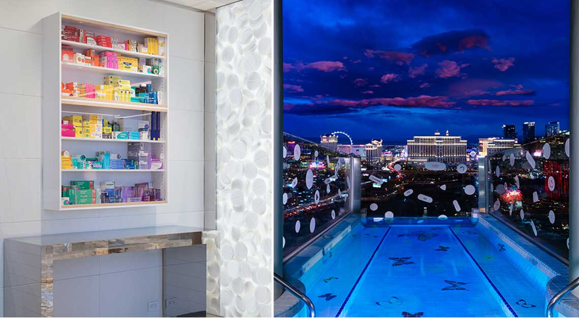 Las Vegas room costs $100K per night: Inside The Palms' Empathy Suite