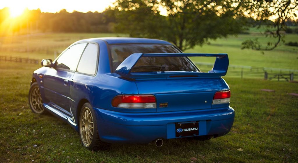 World's Ugliest cars - Subaru Impreza 22B STI