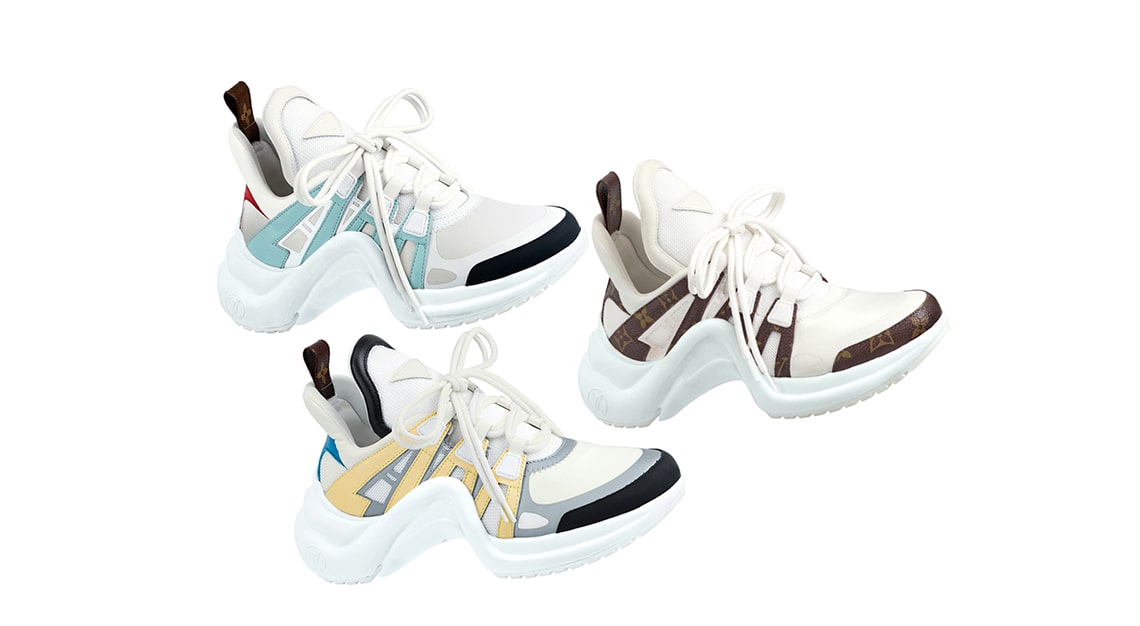 Fashion Trend Guide: The Look for Less - Louis Vuitton Archlight Sneaker  Dupes