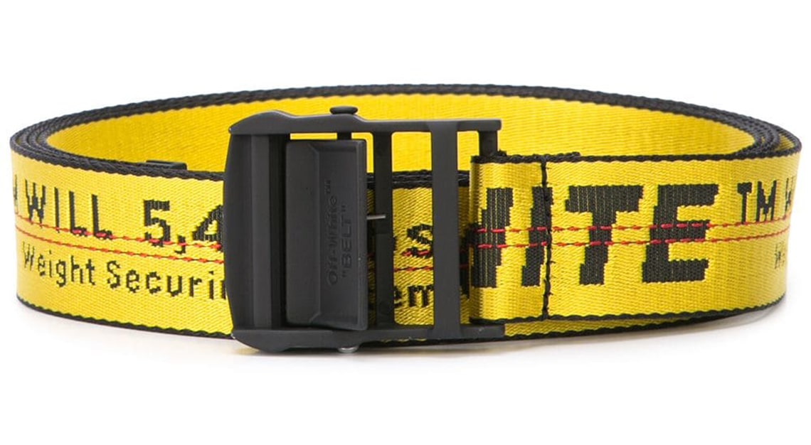 Crazy fashion trends - Off-White Logo Belt