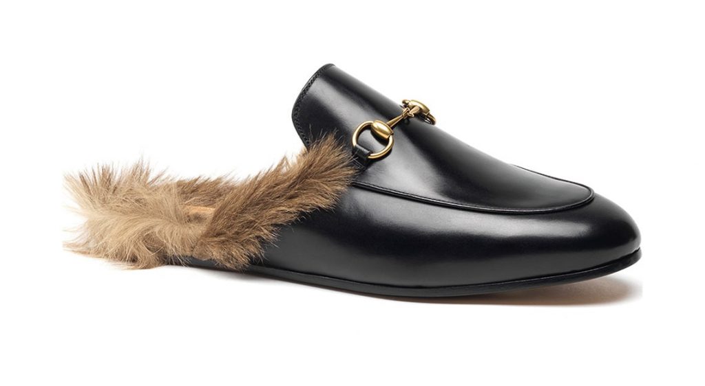 Crazy fashion trends - Gucci Princeton Fur Lined Slippers