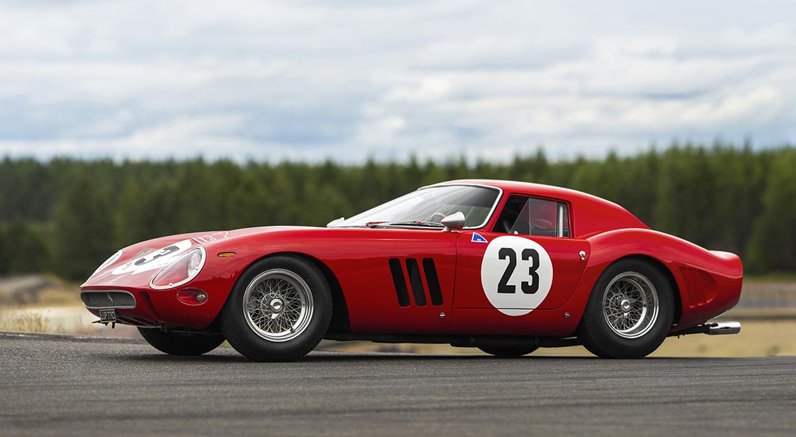 World's most expensive car at auction - Ferrari 250 GTO