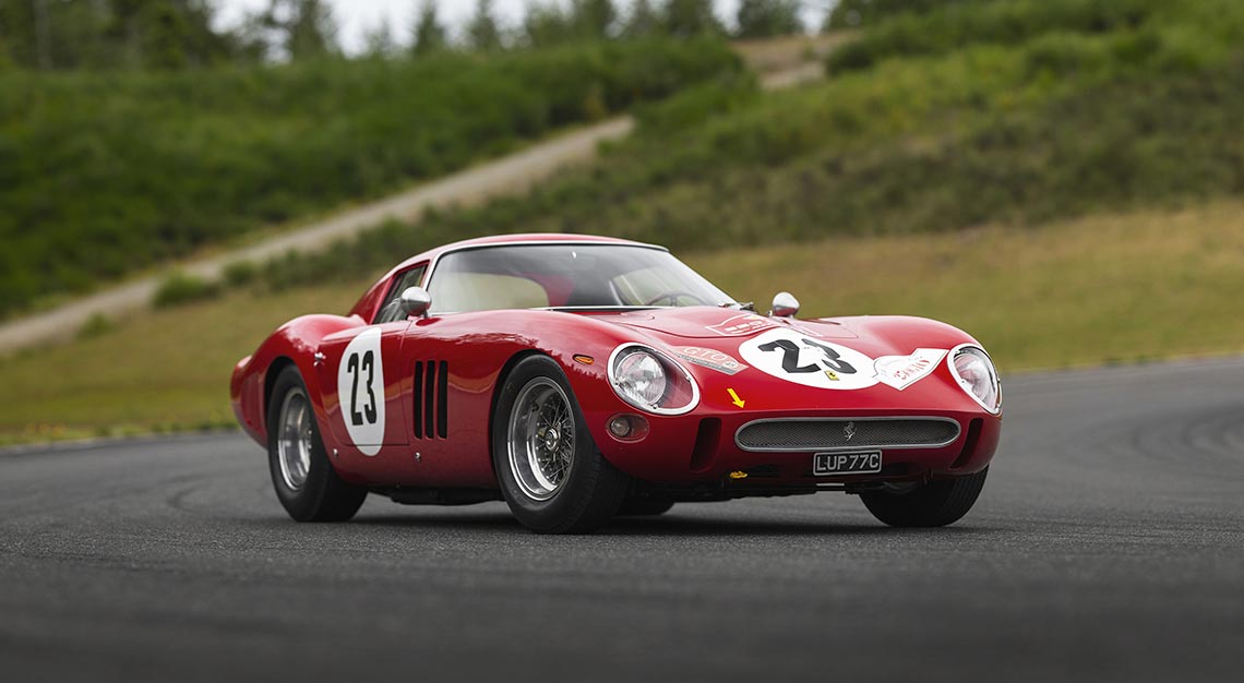 World's most expensive car at auction - Ferrari 250 GTO