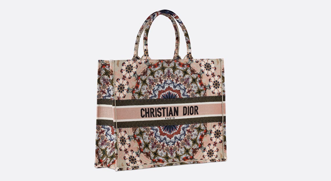 christian dior grocery bag