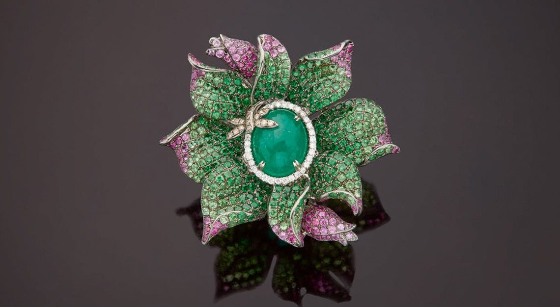Floral high jewellery by Chinese designers - Wendy Yue