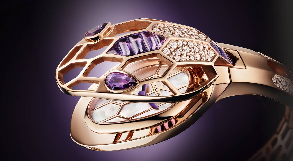 Bvlgari Serpenti Amethyst Capsule collection