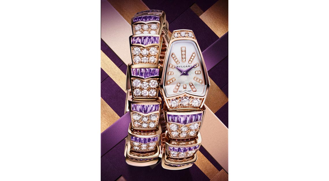 Bvlgari Serpenti Amethyst Capsule collection