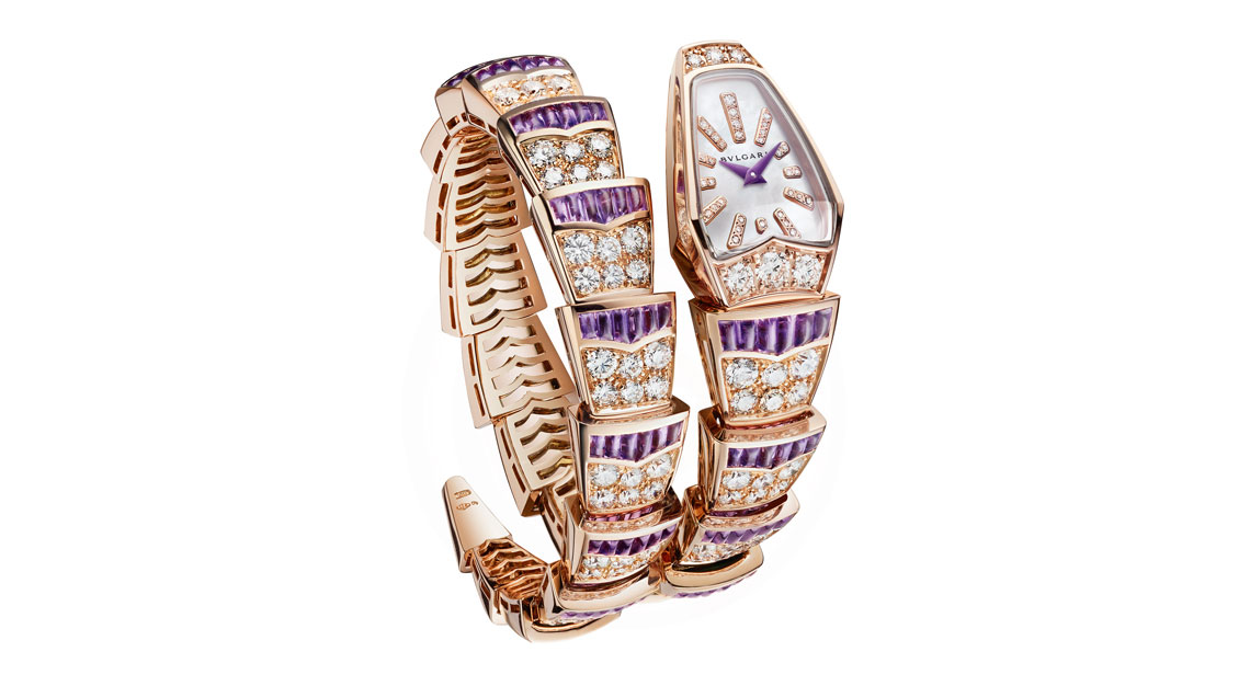 Bvlgari Serpenti Amethyst Capsule collection