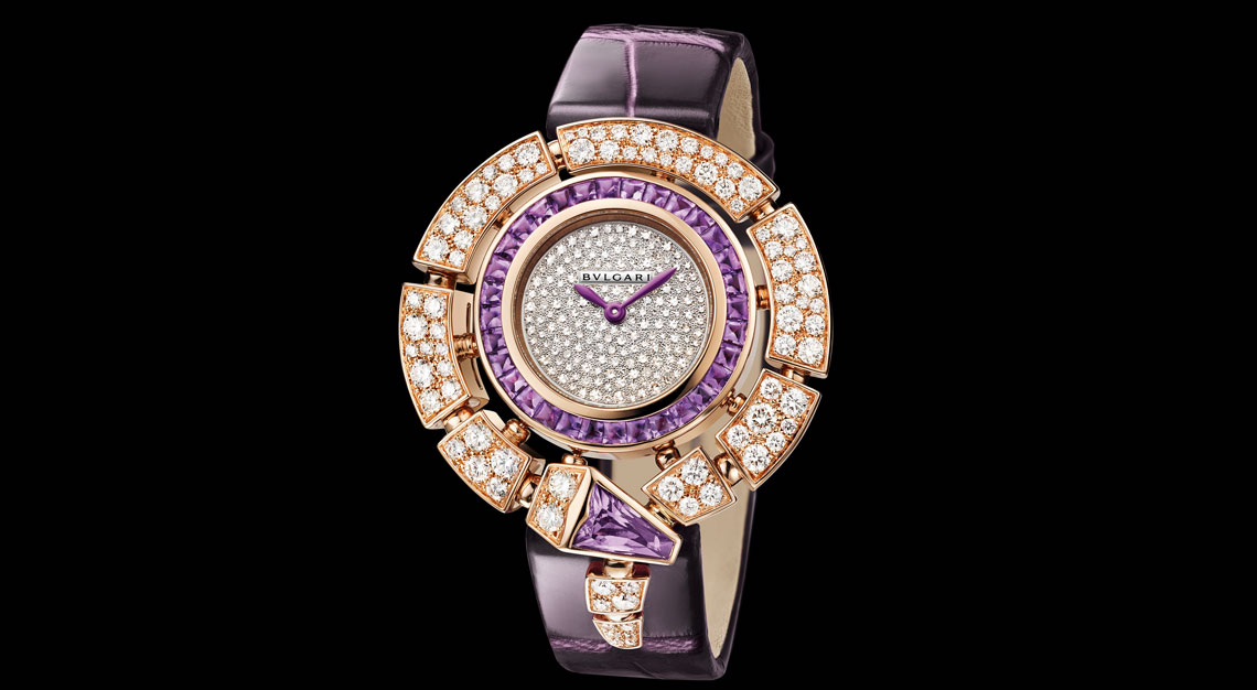 Bvlgari Serpenti Amethyst Capsule collection