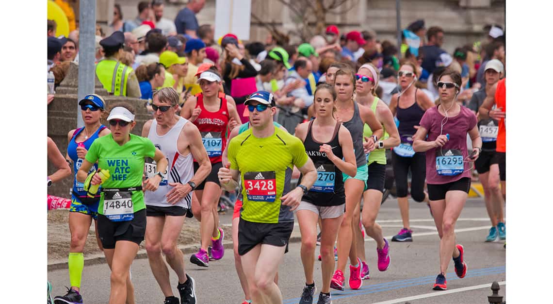 New York City and Boston marathons You don't need participation