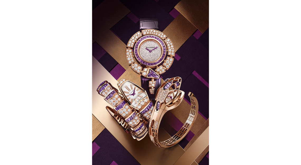 Bvlgari Serpenti Amethyst Capsule collection