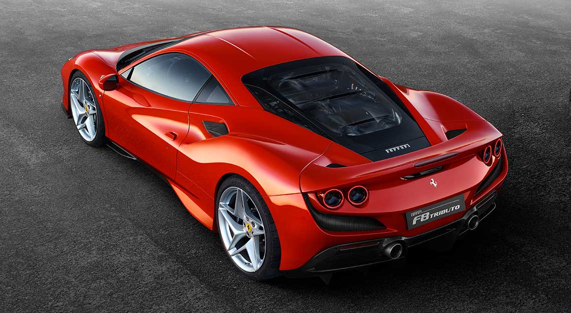 Best sports cars of 2019 - Ferrari F8 Tributo