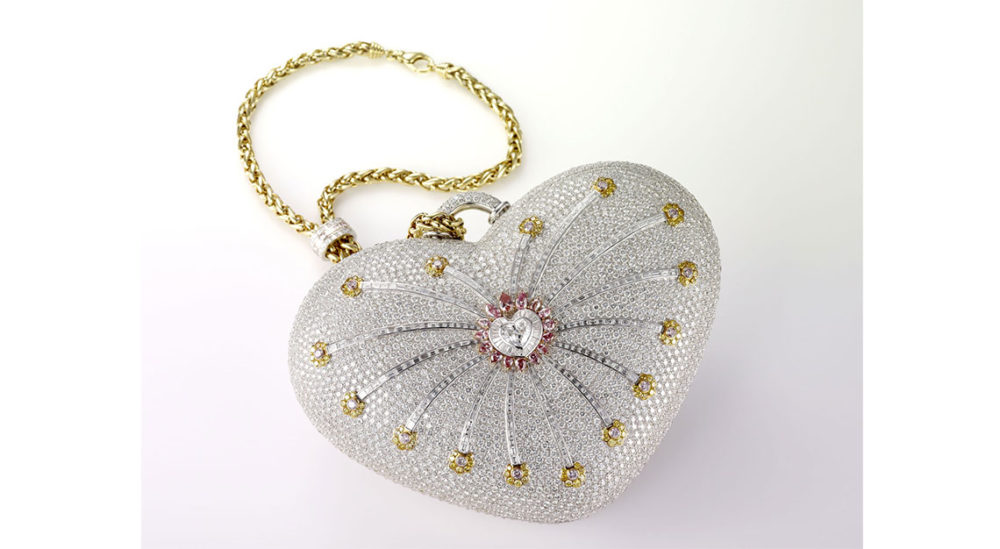 red diamond purse