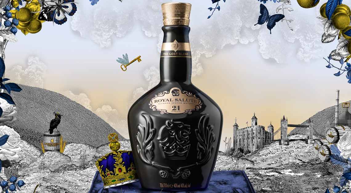 royal salute 21 the lost blend price