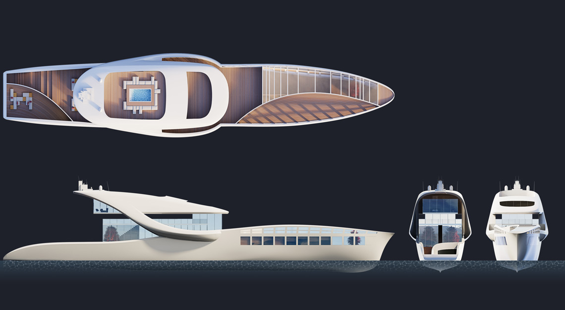 Hop, Iddess Yachts' concept