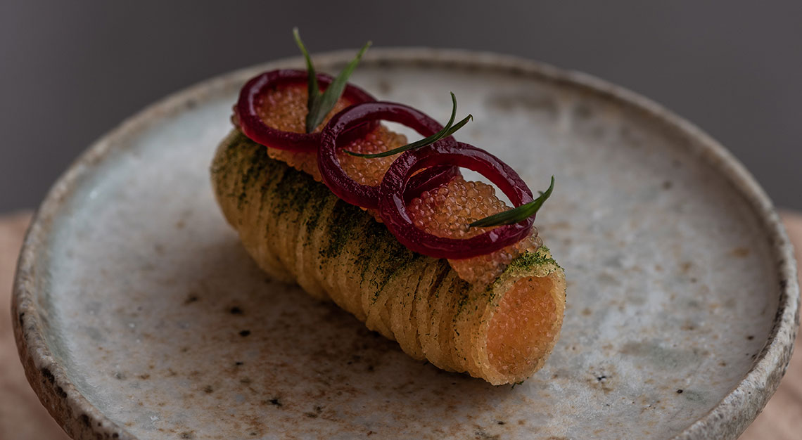 Vendace roe, Restaurant Zen