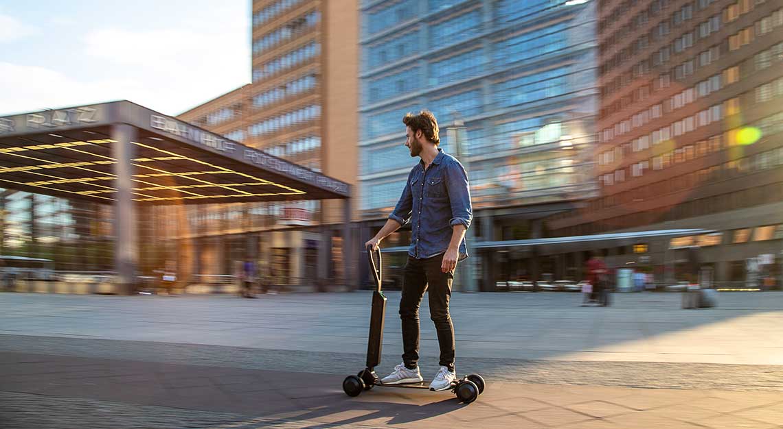 Audi e-tron scooter