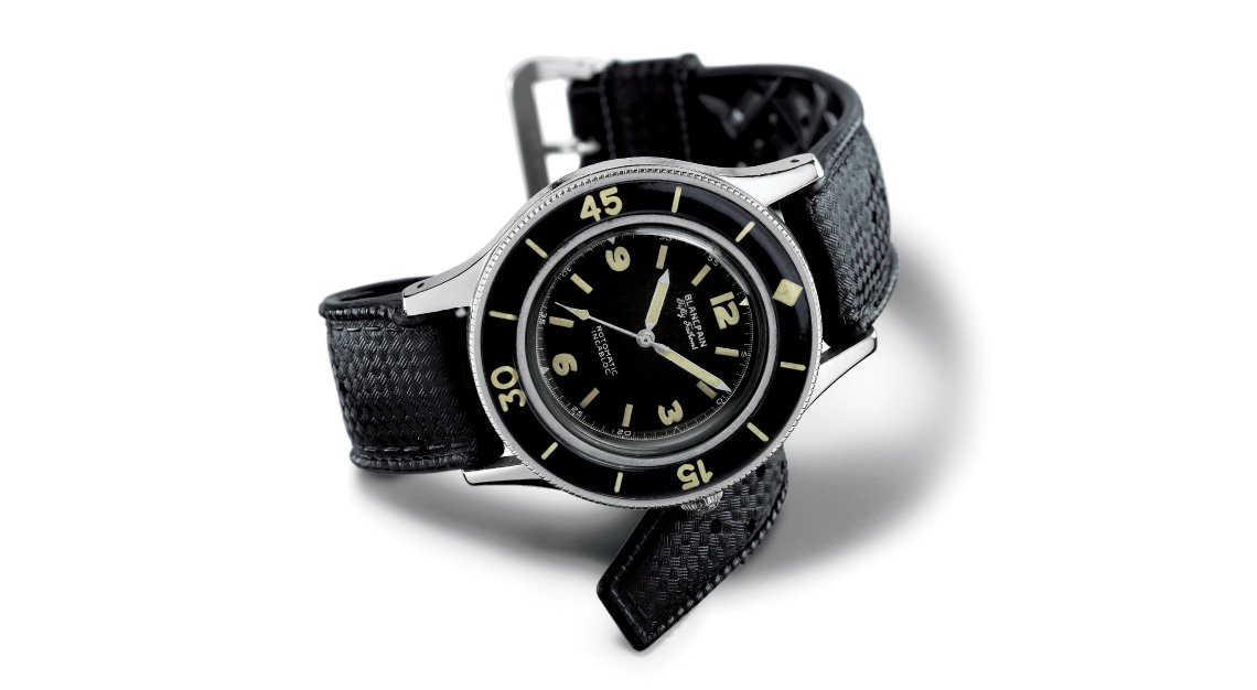 Blancpain Fifty Fathoms This legendary tool watch was first