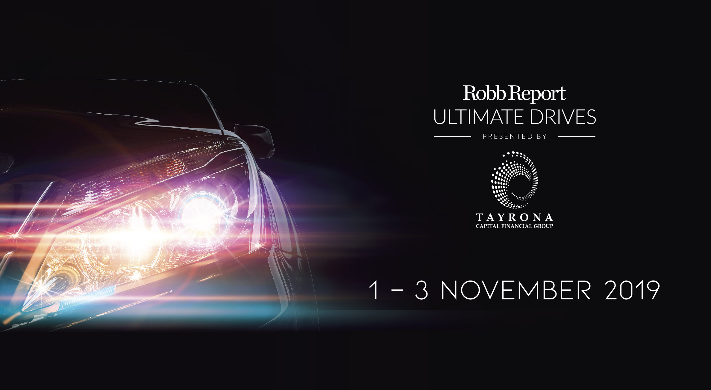 Robb Report Ultimate Drives 2019