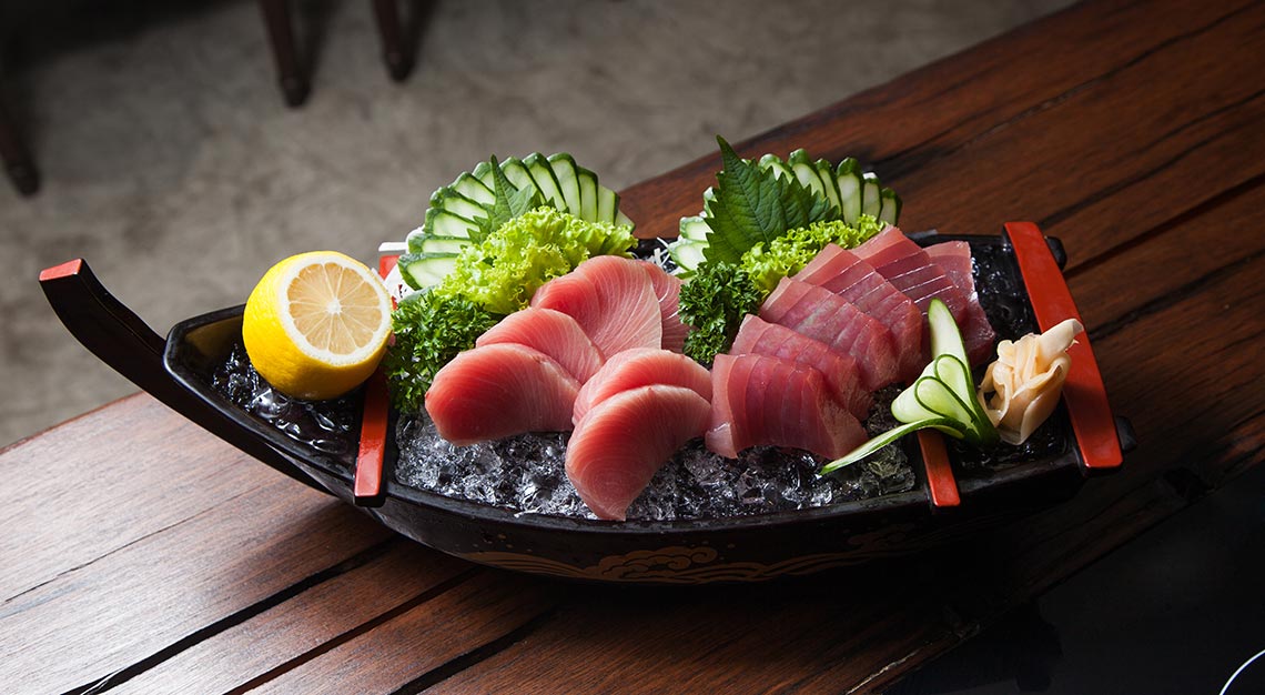 Tuna sashimi