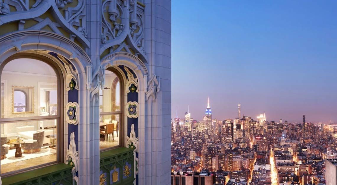 The Pinnacle, Woolworth Tower, New York