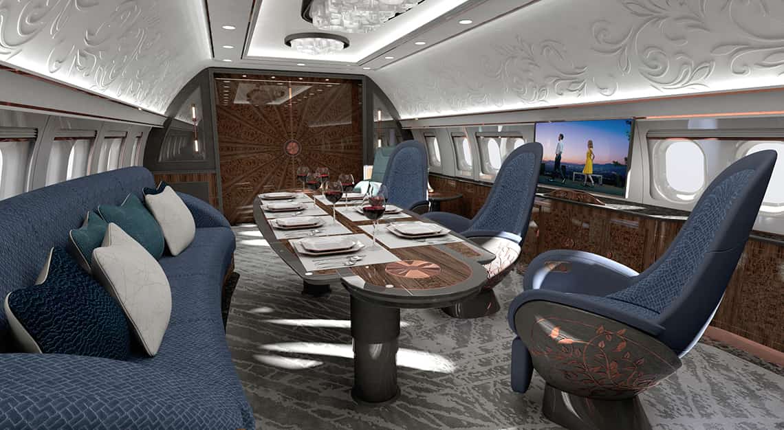 Aeria Luxury Interiors, ST Engineering’s VIP