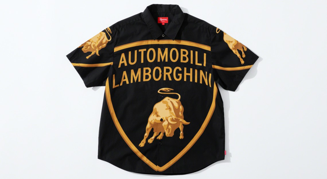 Lamborghini and Supreme launch a capsule clothing collection