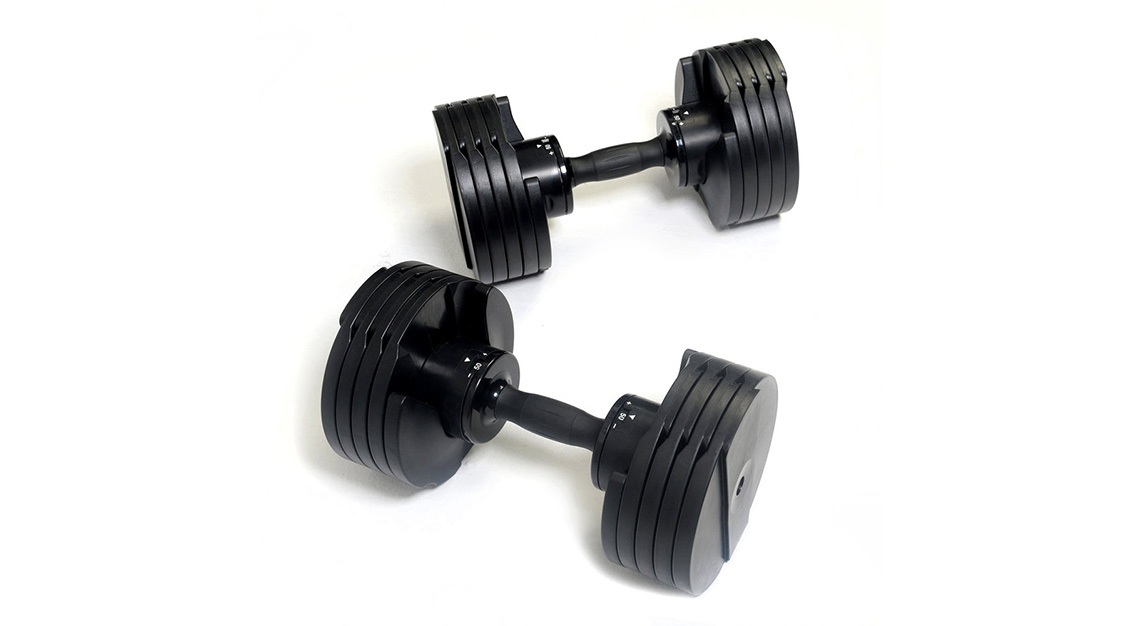 Adjustable dumbbell set