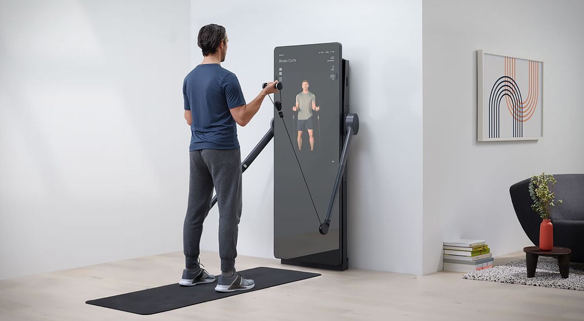 On the discount wall workout machine