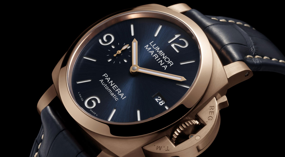 Luminor Marina Goldtech PAM1112