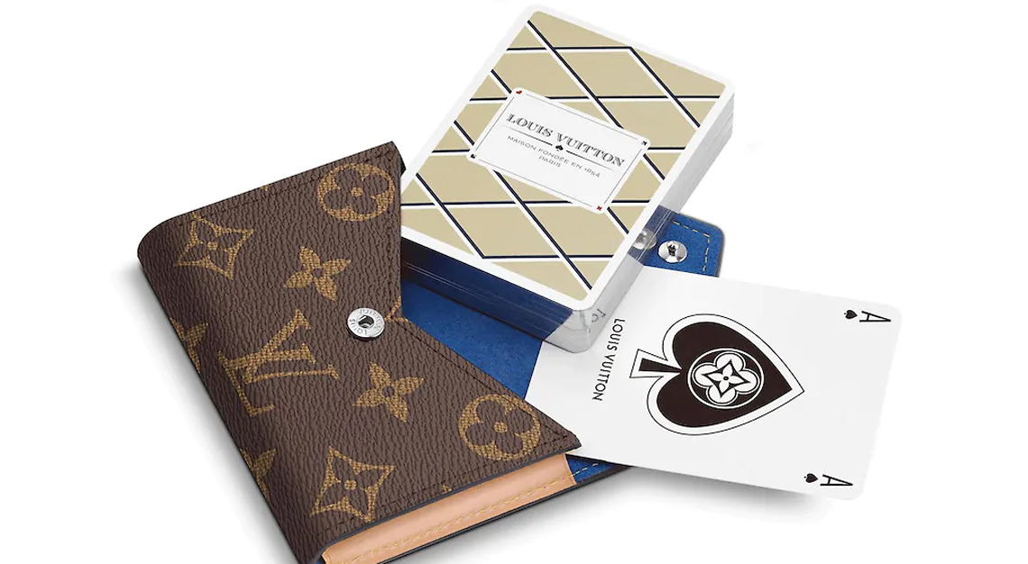 Louis Vuitton candles playing cards