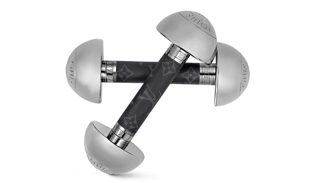 Louis Vuitton dumbbells