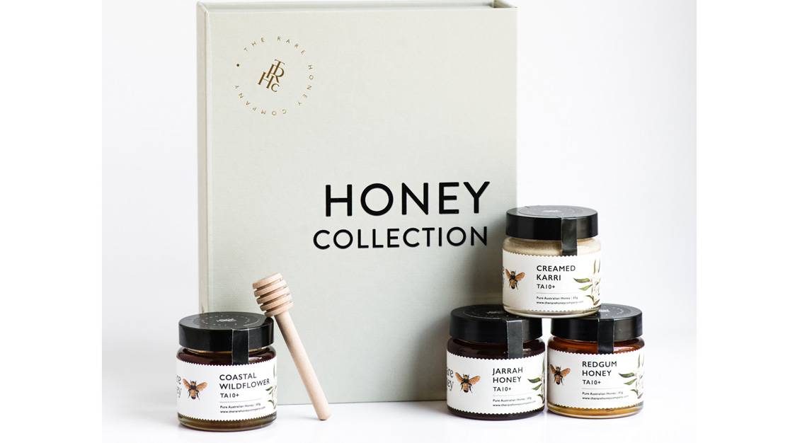 The Rare Honey Company's delivery exclusive Enjoy a gift