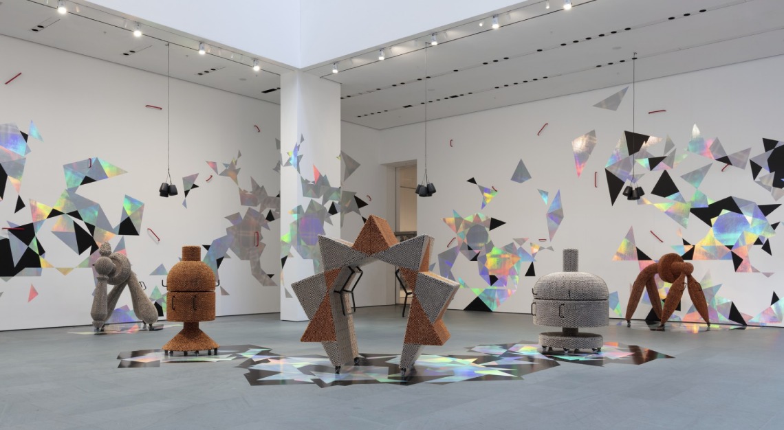 Haegue Yang's installation at the MoMA