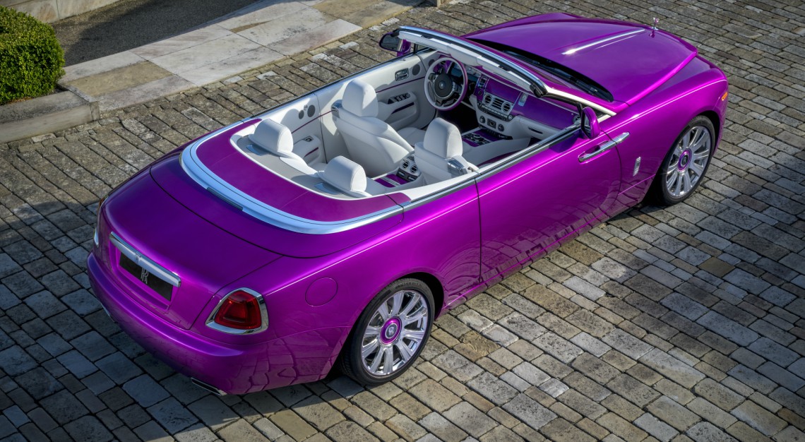 Rolls-Royce Dawn Fuxia