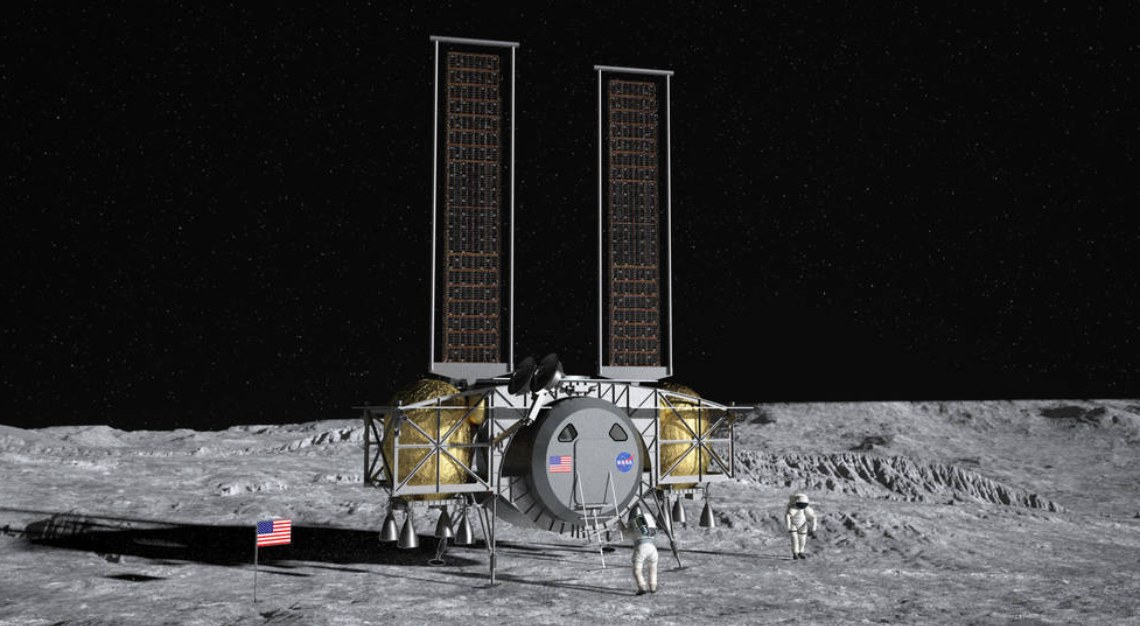  The Dynetics Lunar Lander for the 2024 Moon Landing mission 