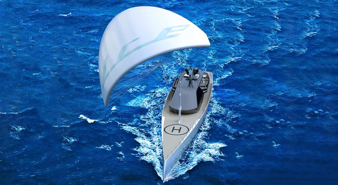 Ice Kite yacht