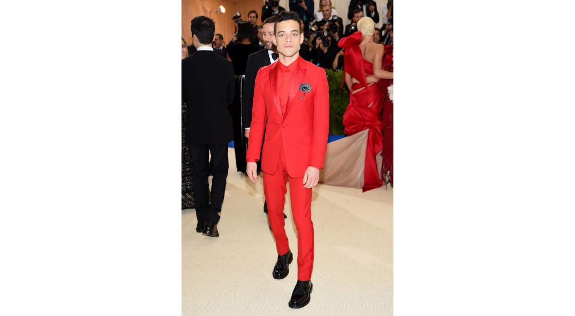 Rami malek met gala