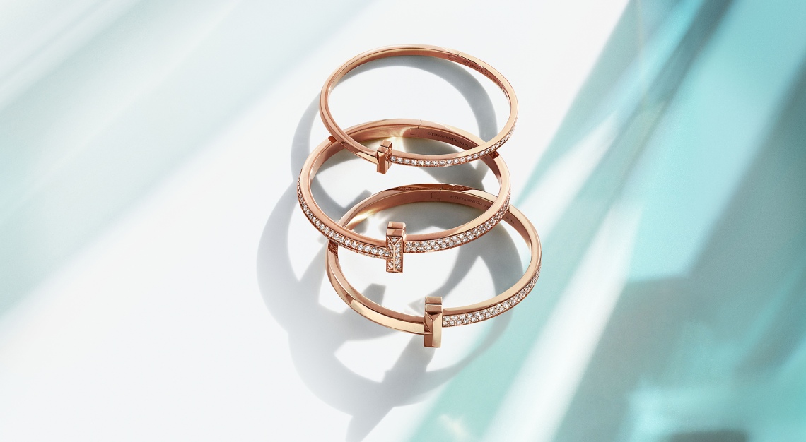 Tiffany T1 in 18k rose gold