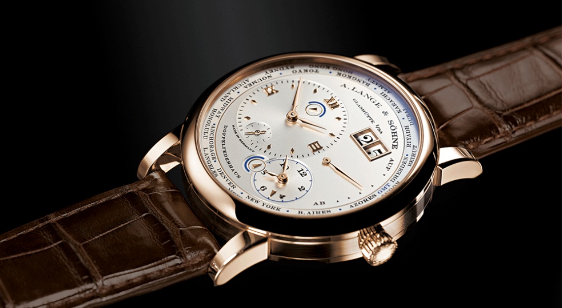 A. Lange & Söhne Lange 1 Time Zone Caliber L901.0 from 2005 